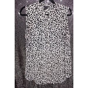 Torrid Cheetah Print Blouse